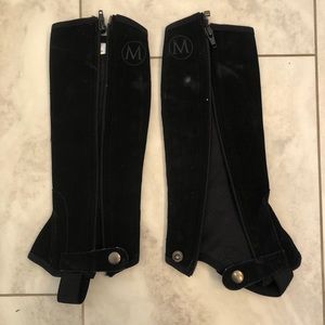 Half Chaps Black